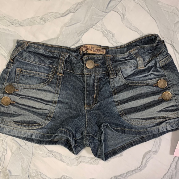 Wallflower Junior Size 3 Jean summer shorts - Picture 1 of 3